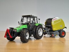 Deutz Fahr AgroXtra 4.75 i Claas Variant 365 Rotocut